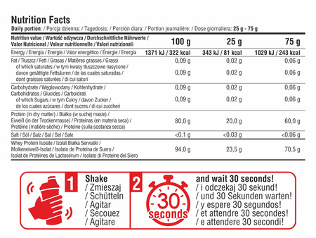 7Nutrition Clear Whey Isolate 500g